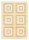 NEO Kelim Design Teppich aus Indien handgewebt, Beige 140x200cm