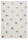 Teppich Happy Rugs COLORDOTS Naturfaser handmade natur/multi 120x180 cm