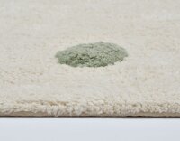 Baumwoll Teppich waschbar Happy Rugs Piatto DOLCE natur/multi 120x180 cm